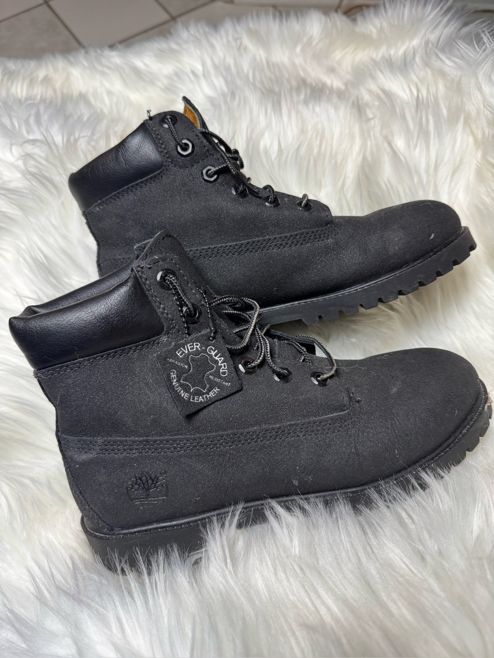 Scuff Proof Timberland Black Men's Boots